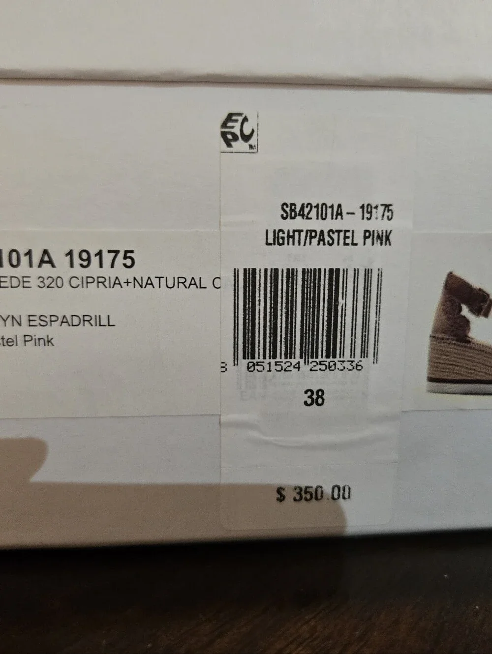 Tan Floral Embroidered Espadrille Sandals - See By Chloe Size 38 Fits 7.5-8